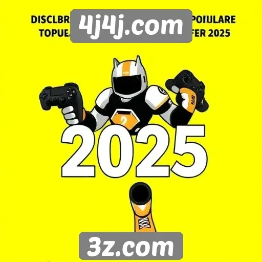 Tendências de jogos populares em 4j4j.com para 2025