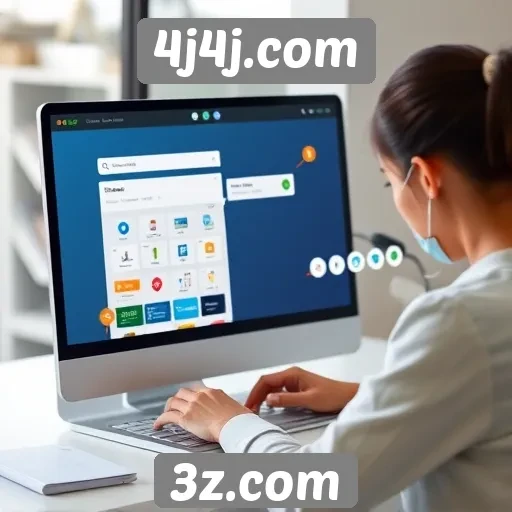 Facilidade de navegação no site 4j4j.com